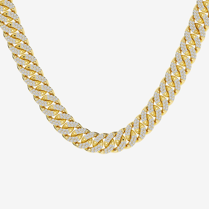 Round Cuban Link Necklace