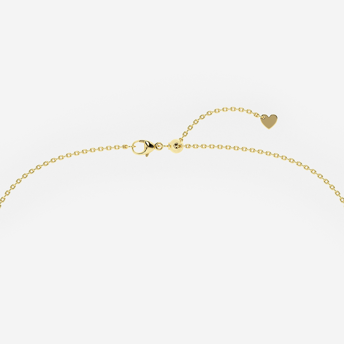 Additional Image 2 for  1 1/2 ctw Round Lab Grown Diamond Seven Stone Demi Eternity Necklace