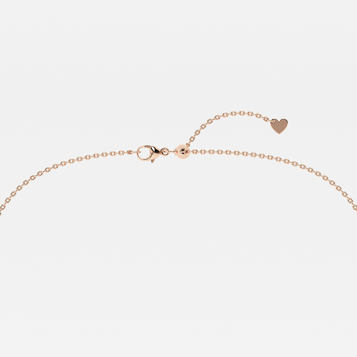 Additional Image 2 for  3 ctw Round Lab Grown Diamond Seven Stone Demi Eternity Necklace