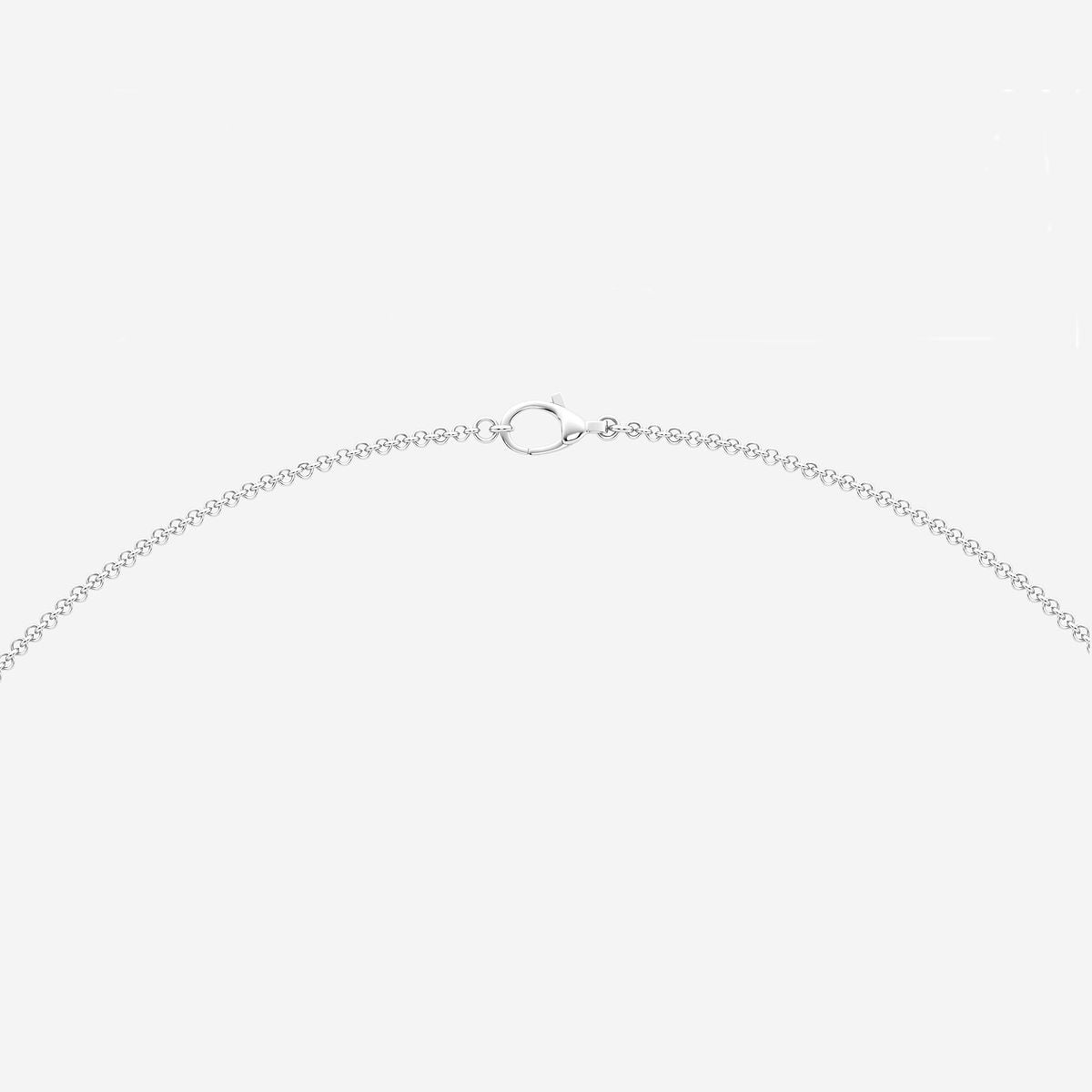 8 ctw Pear Lab Grown Diamond Fashion Necklace 14K White Gold, E+, VS1+