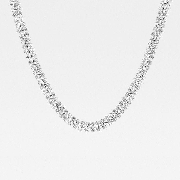 Multi row Round Fashion Necklace