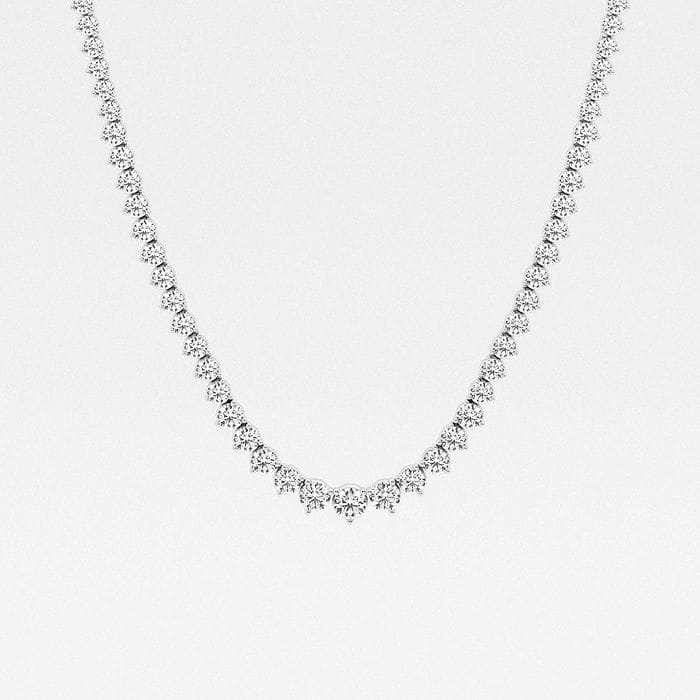 Graduated Riviera Round Fashion Necklace