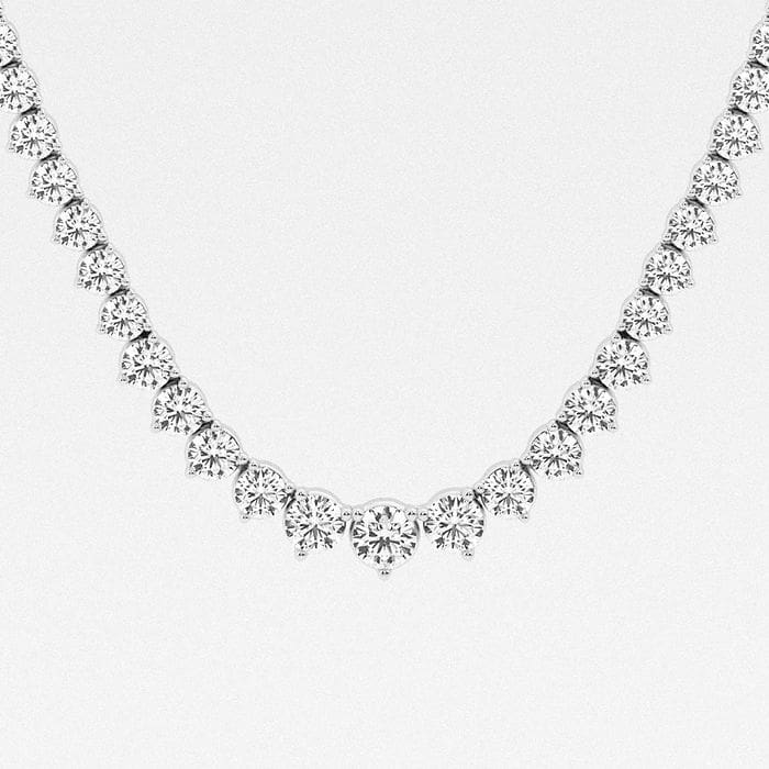 Graduated Riviera Round Fashion Necklace