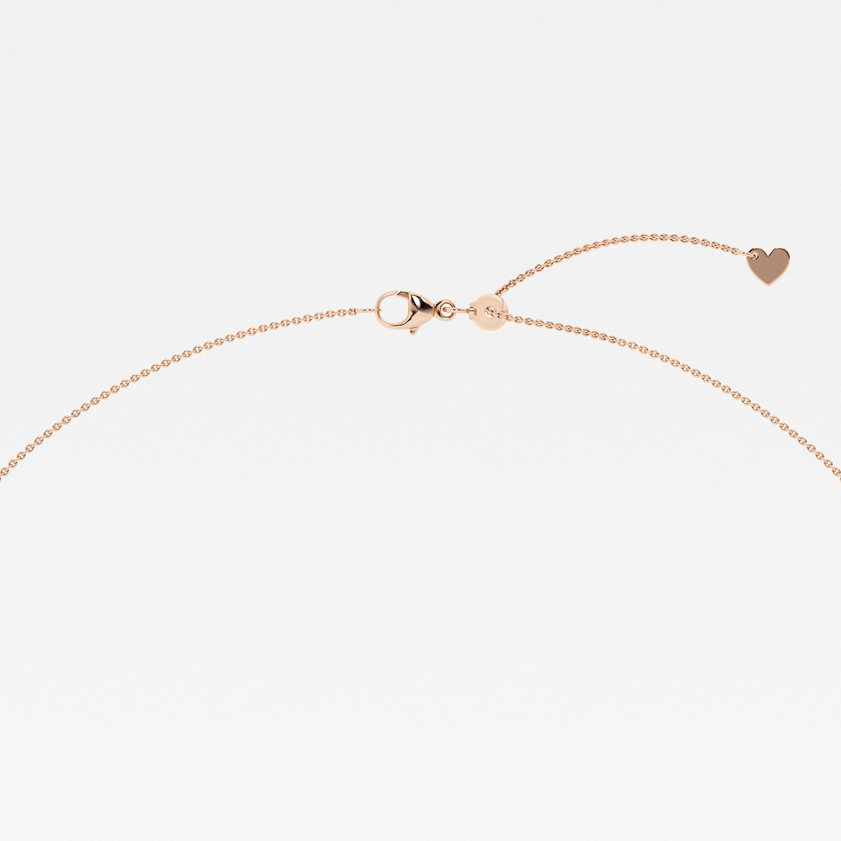 期間限定　美品　NICENESS GRAHAM 1 ctw Round Lab Grown Diamond Curved Center Fashion Necklace
