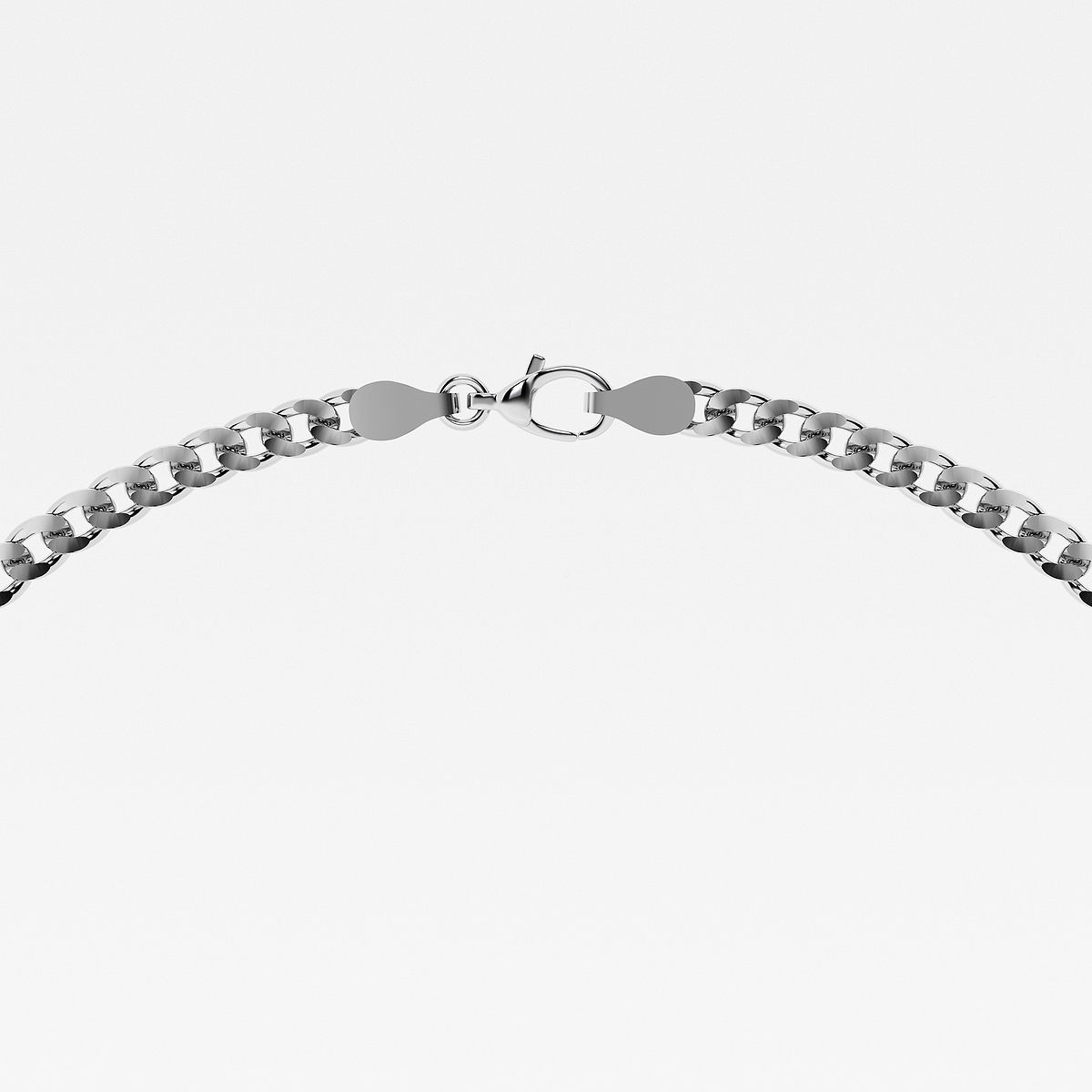 Additional Image 2 for  näas 2 1/2 ctw Radiant Lab Grown Diamond Station Necklace