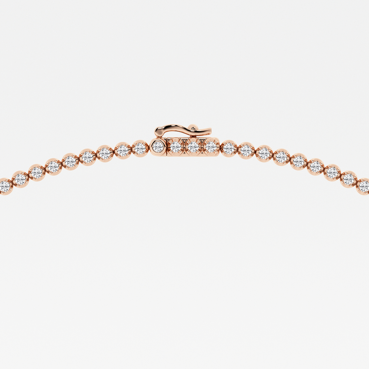 Additional Image 2 for  5 ctw Marquise Lab Grown Diamond Single Station Tennis Necklace