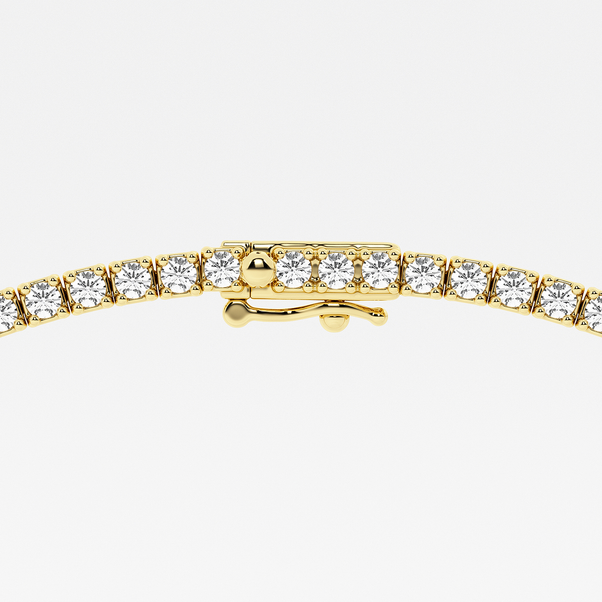 Additional Image 2 for  näas Empowering 8 3/4 ctw Radiant Lab Grown Diamond Station Tennis Necklace