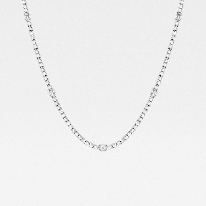 näas Empowering Station Radiant Tennis Necklace