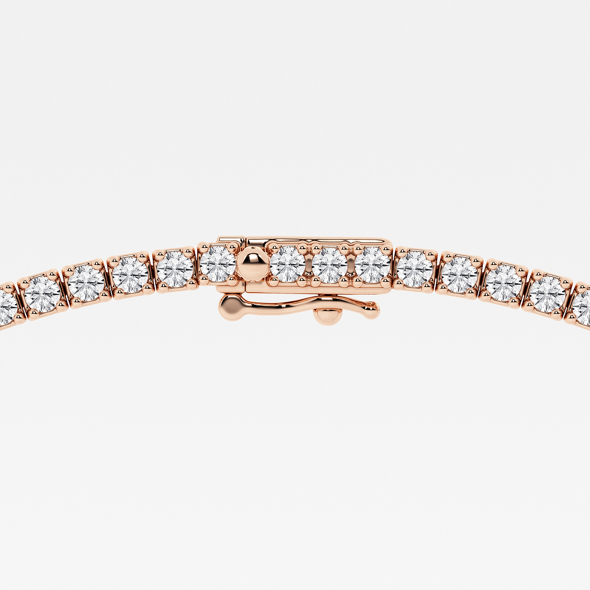 Additional Image 2 for  n?as Empowering 8 5/8 ctw Oval Lab Grown Diamond Station Tennis Necklace