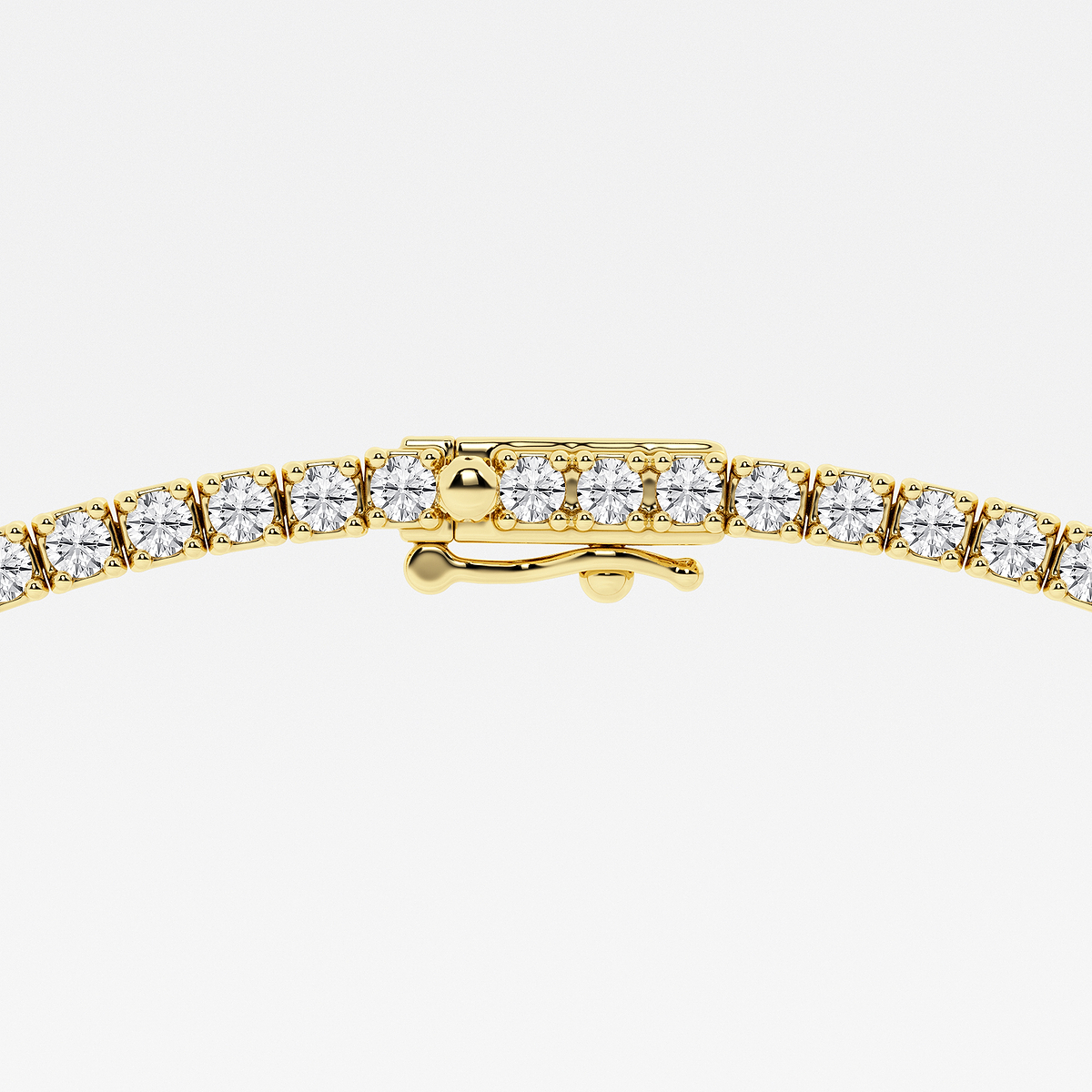 Additional Image 3 for  näas Empowering 8 3/5 ctw Oval Lab Grown Diamond Station Tennis Necklace