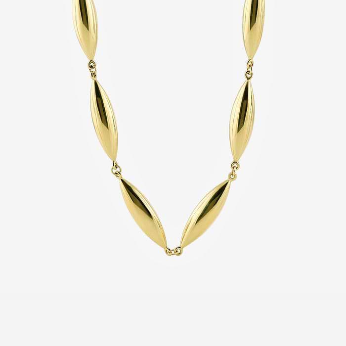 Plain Gold Necklace