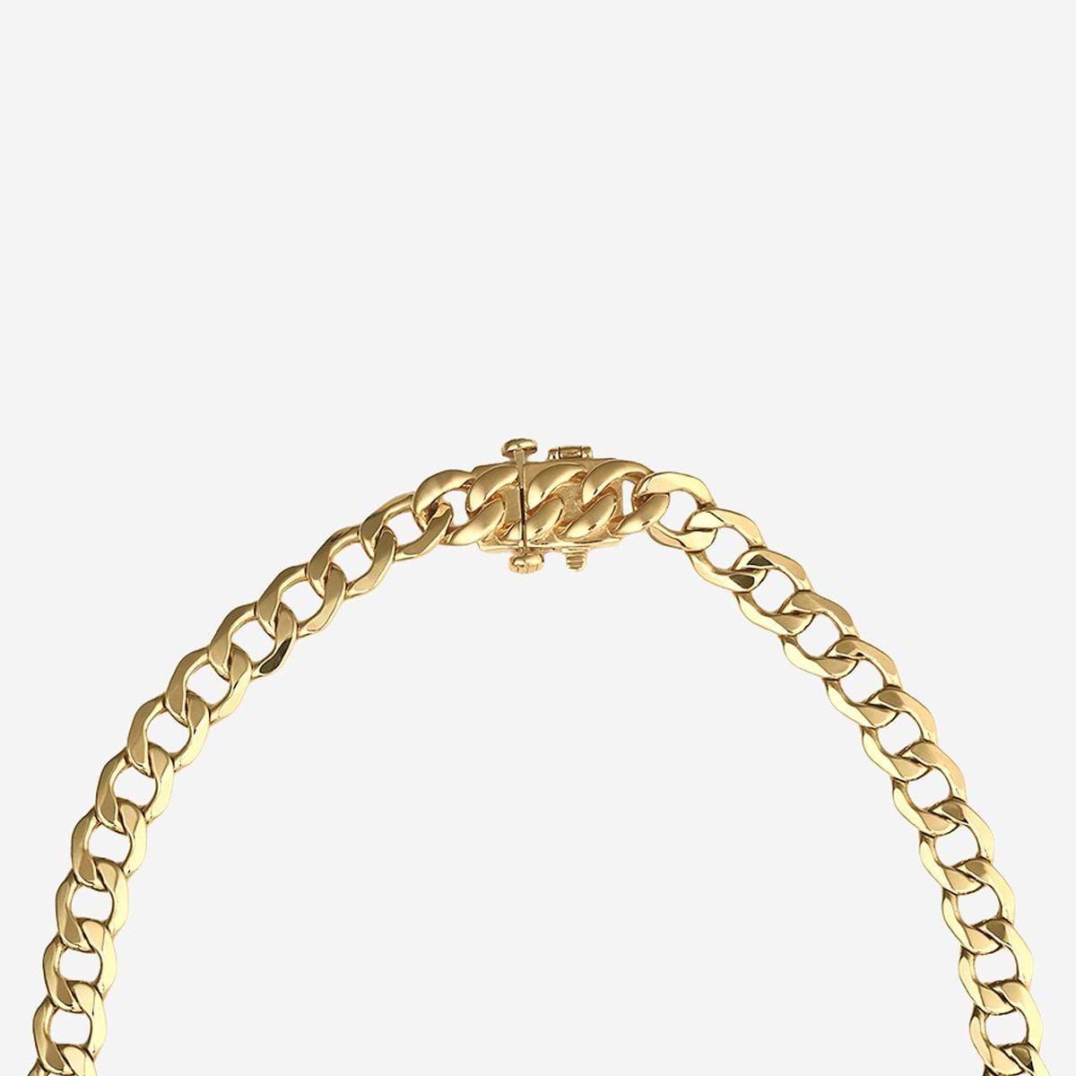 6 ctw Emerald Lab Grown Diamond Fashion Necklace 14K Yellow Gold, F, VS2
