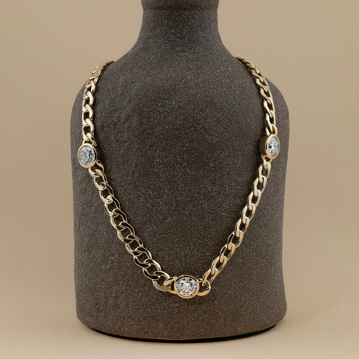 Additional Image 2 for  6 ctw Round Lab Grown Diamond Necklace