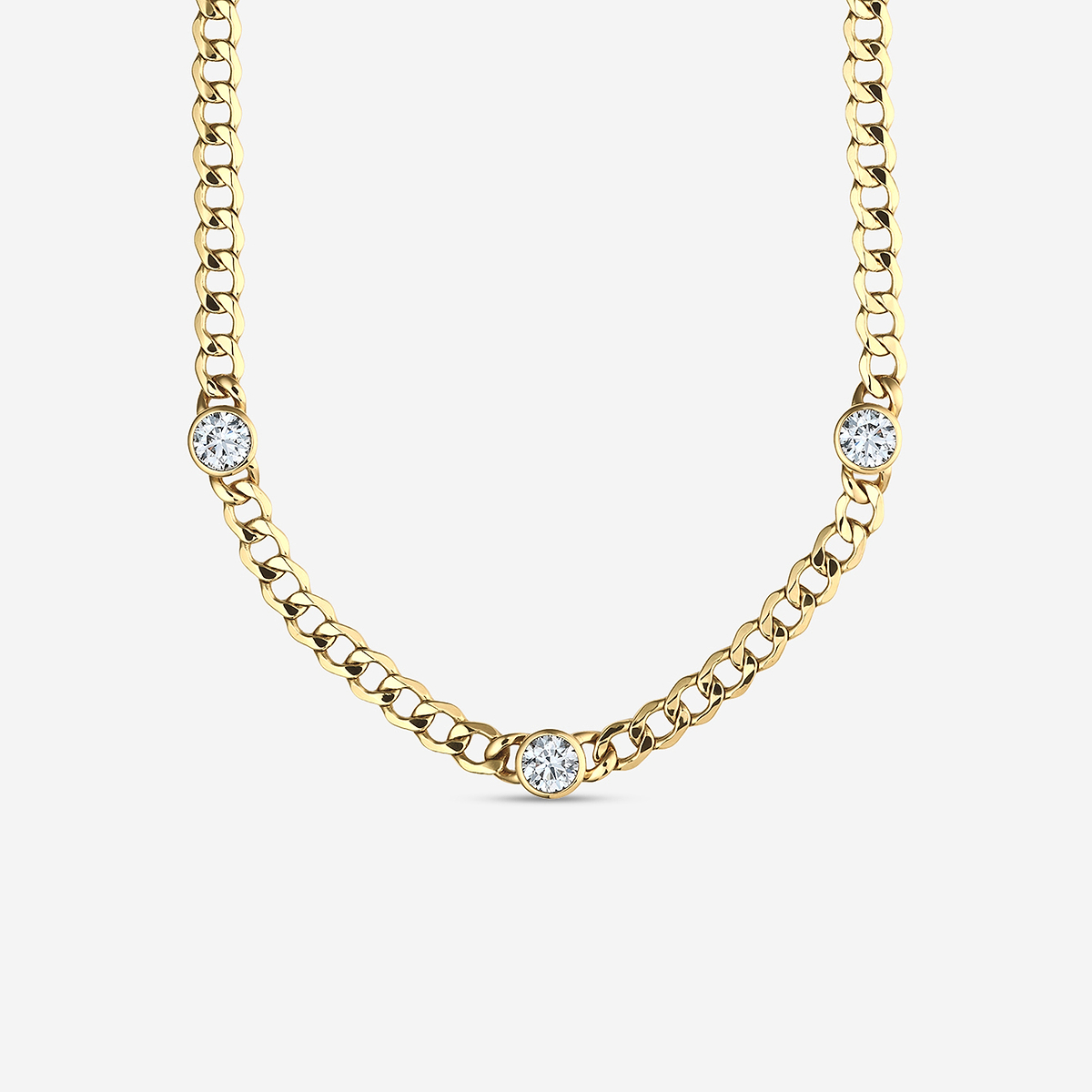 6 ctw Round Lab Grown Diamond Necklace