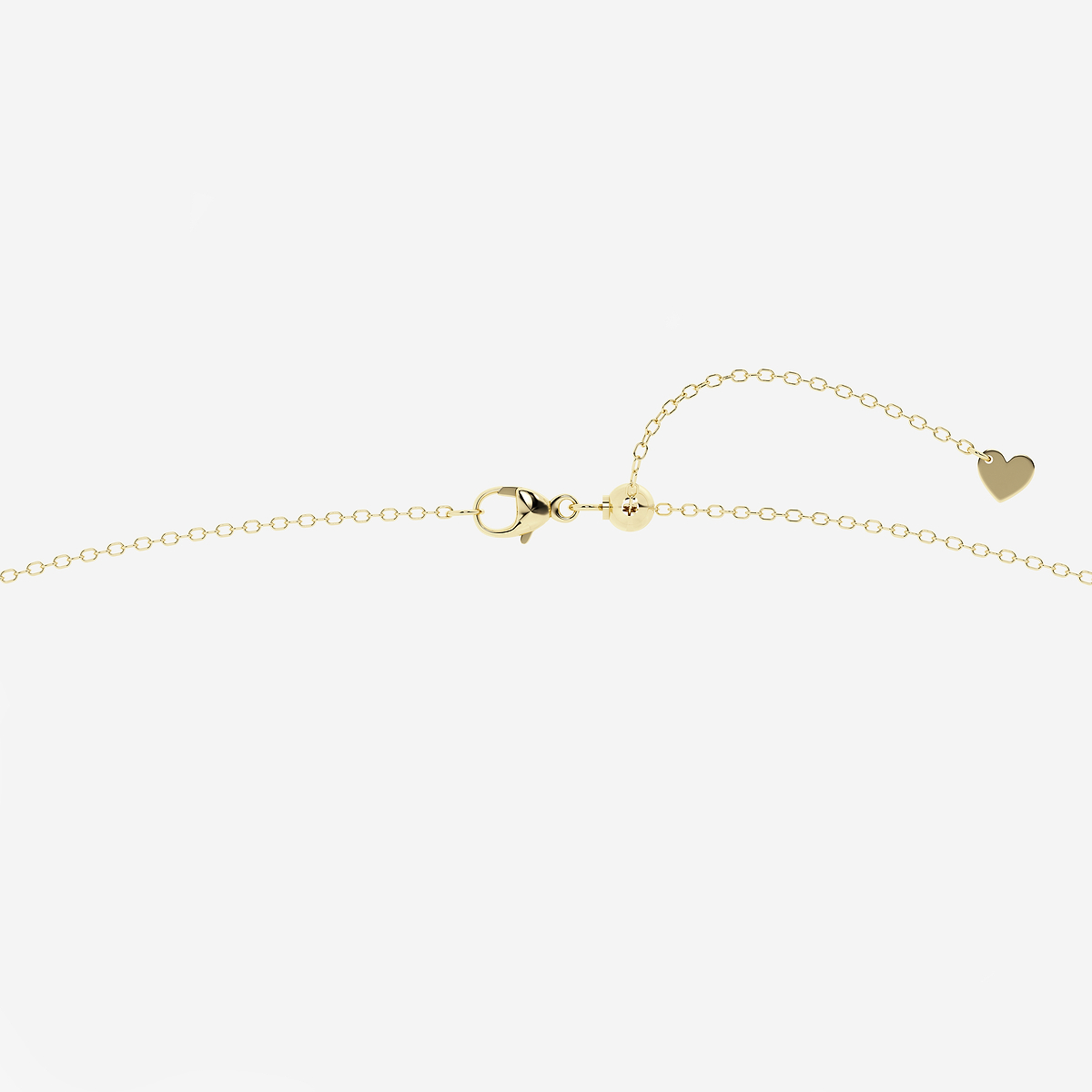 Additional Image 2 for  1 ctw Multi-Shape Lab Grown Diamond Pebbles Necklace
