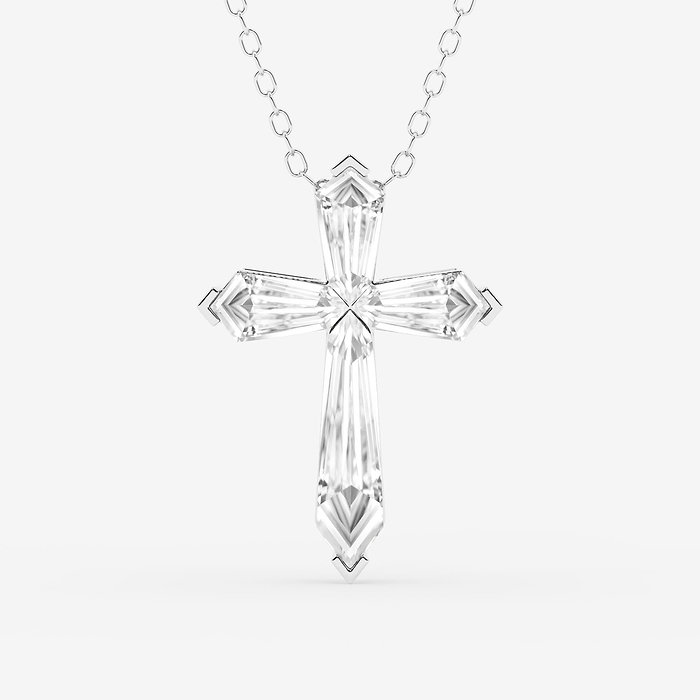 Shield Cross Statement Pendant