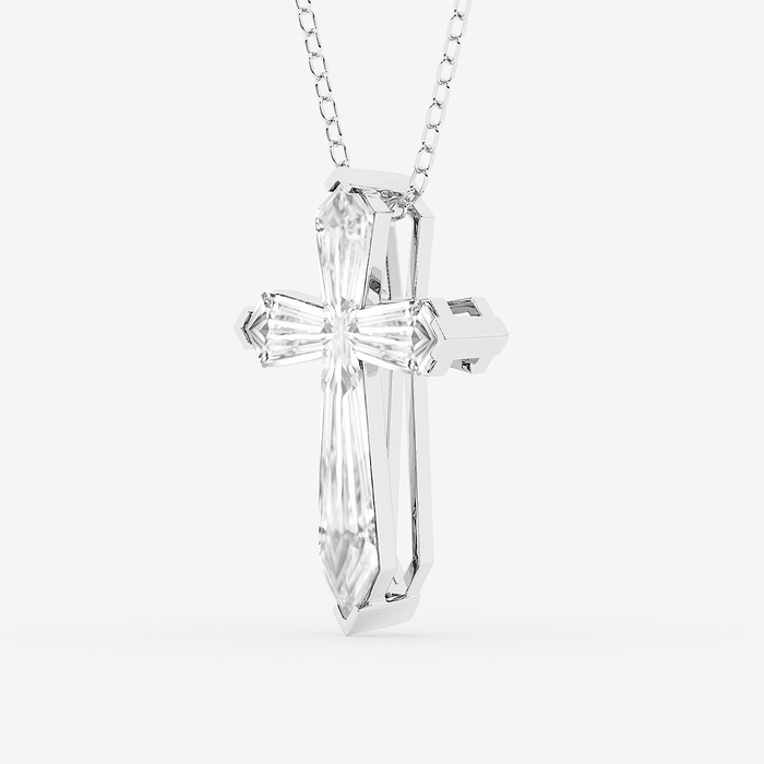 Shield Cross Statement Pendant