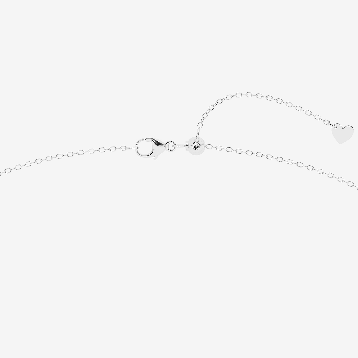 Additional Image 2 for  3 1/2 ctw Oval Lab Grown Diamond Curve Pendant