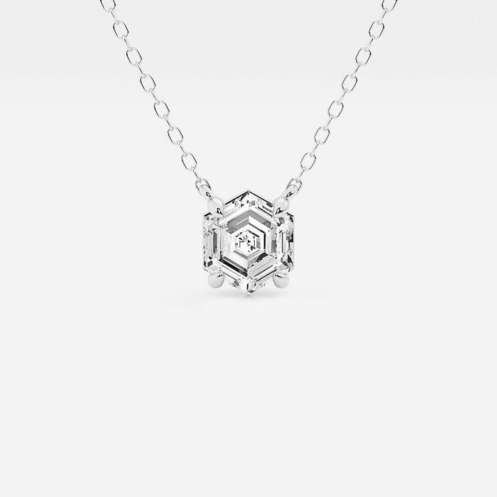 Muse Hexagon Pendant with Chain