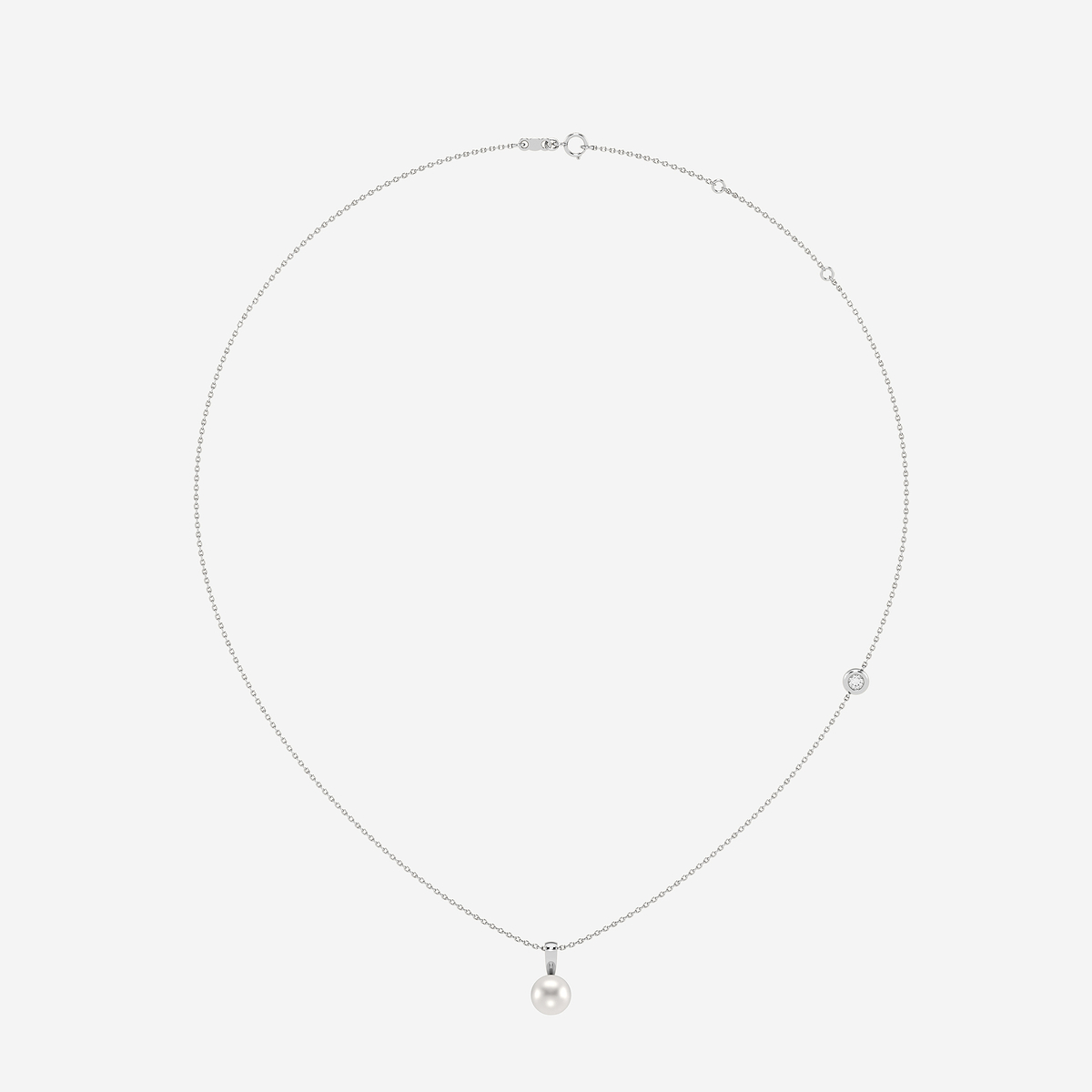 Additional Image 3 for  7.5 - 8.0 mm Cultured Freshwater Pearl Pendant