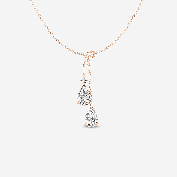 Knot Pear Pendant