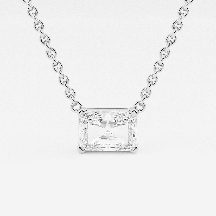näas Ethereal Radiant Solitaire Pendant