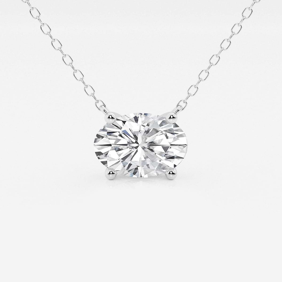 【Monday Edition】Oval Seed Pendant Necklace Socute925 Healing White Moonstone Pendant Necklace With