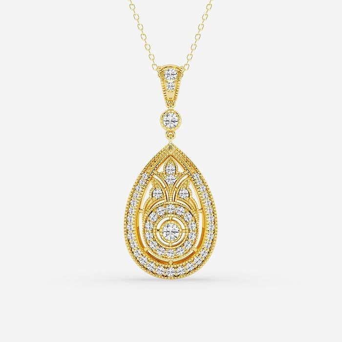 Vintage Drop Pendant