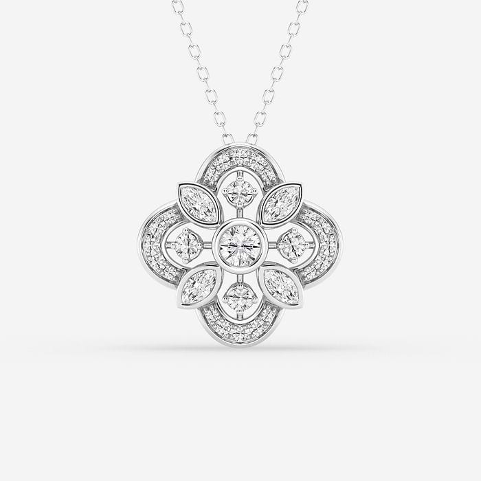 Vintage Clover Pendant
