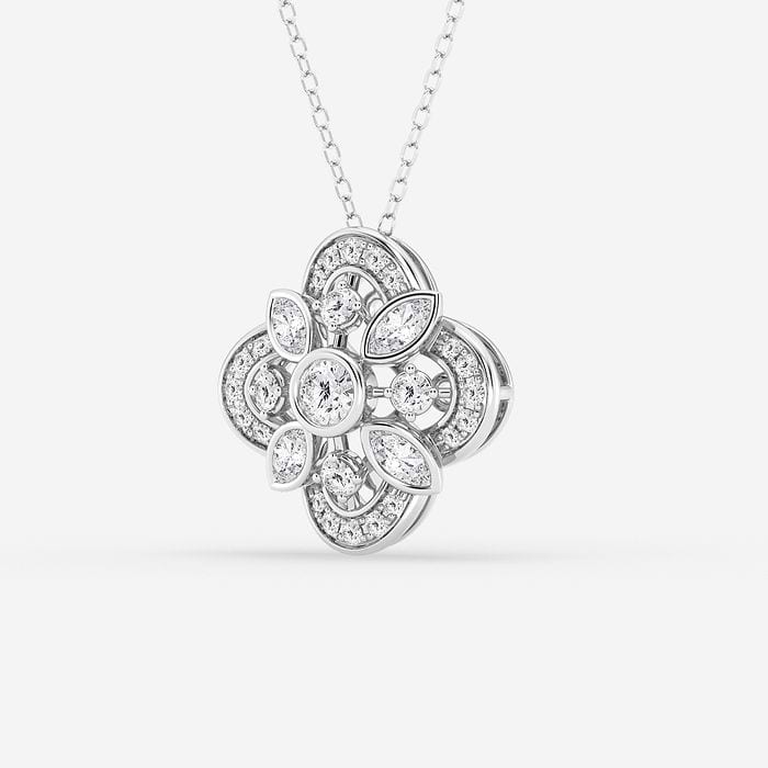 Vintage Clover Pendant