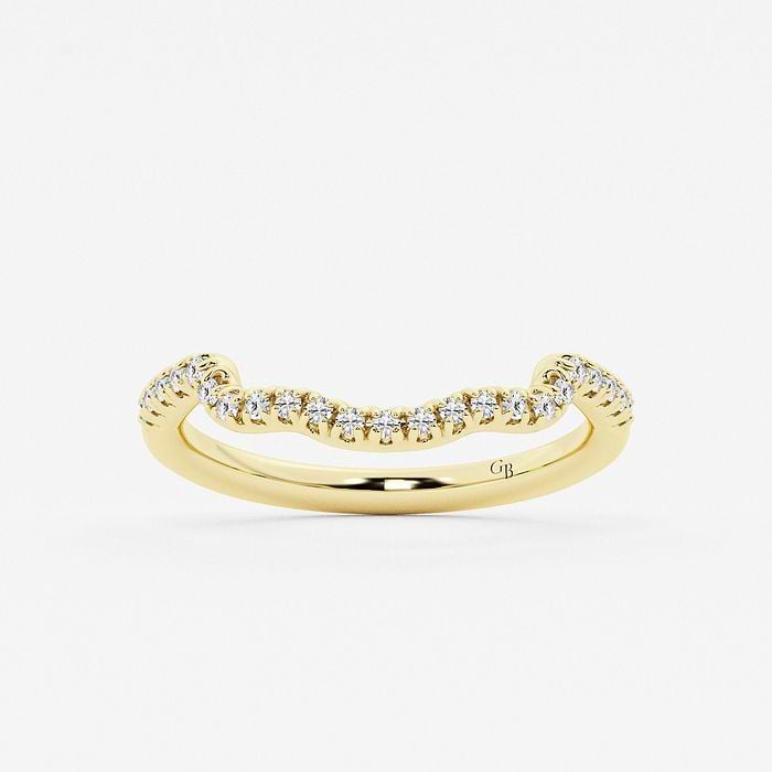 1/4 ctw Round Lab Grown Diamond Wedding Band