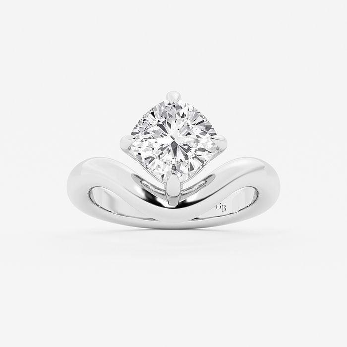 Cushion Curve Fashion Ring