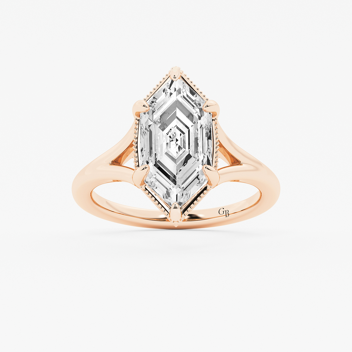 2 ctw Dutch Marquise Lab Grown Diamond Vintage Solitaire Engagement Ring