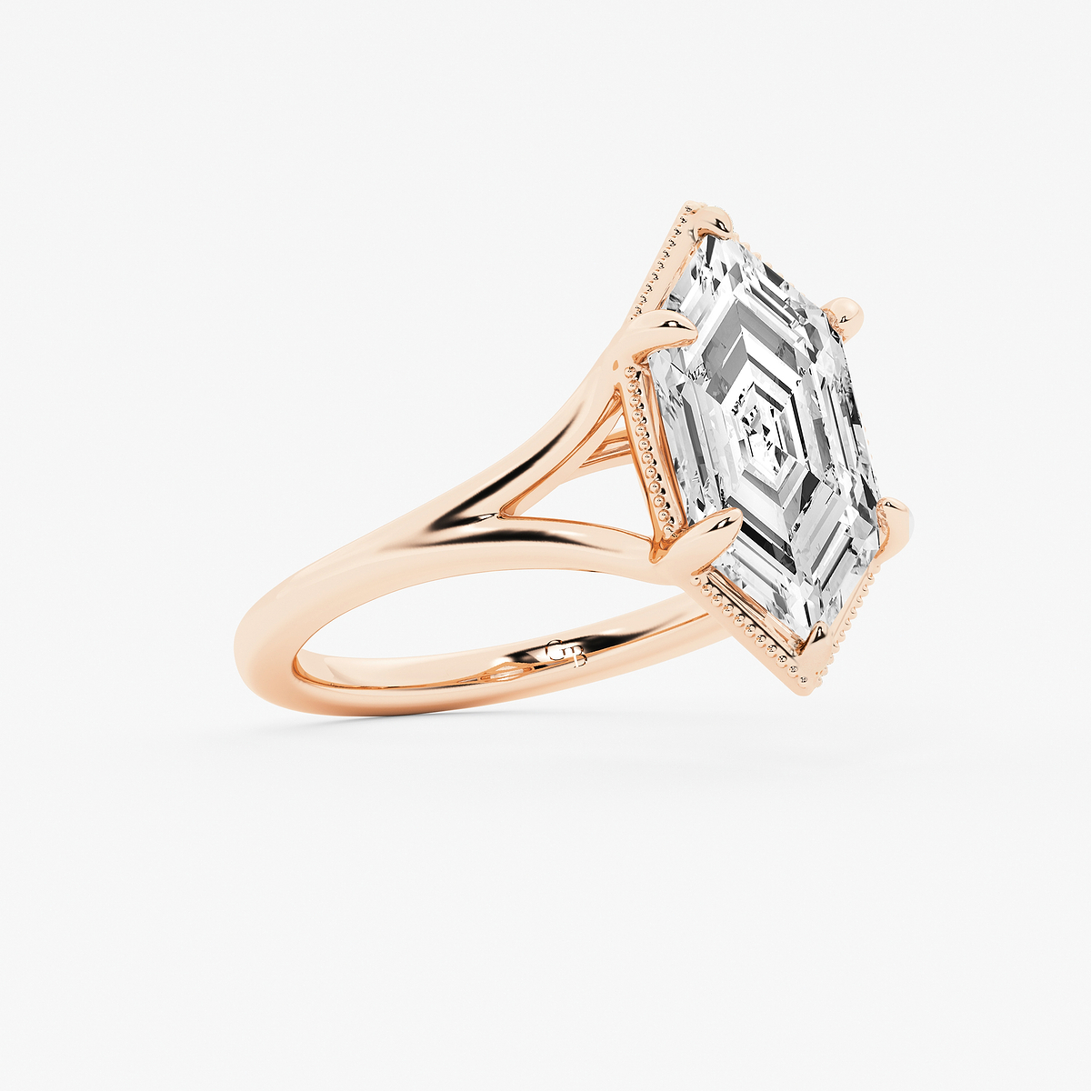Additional Image 1 for  2 ctw Dutch Marquise Lab Grown Diamond Vintage Solitaire Engagement Ring