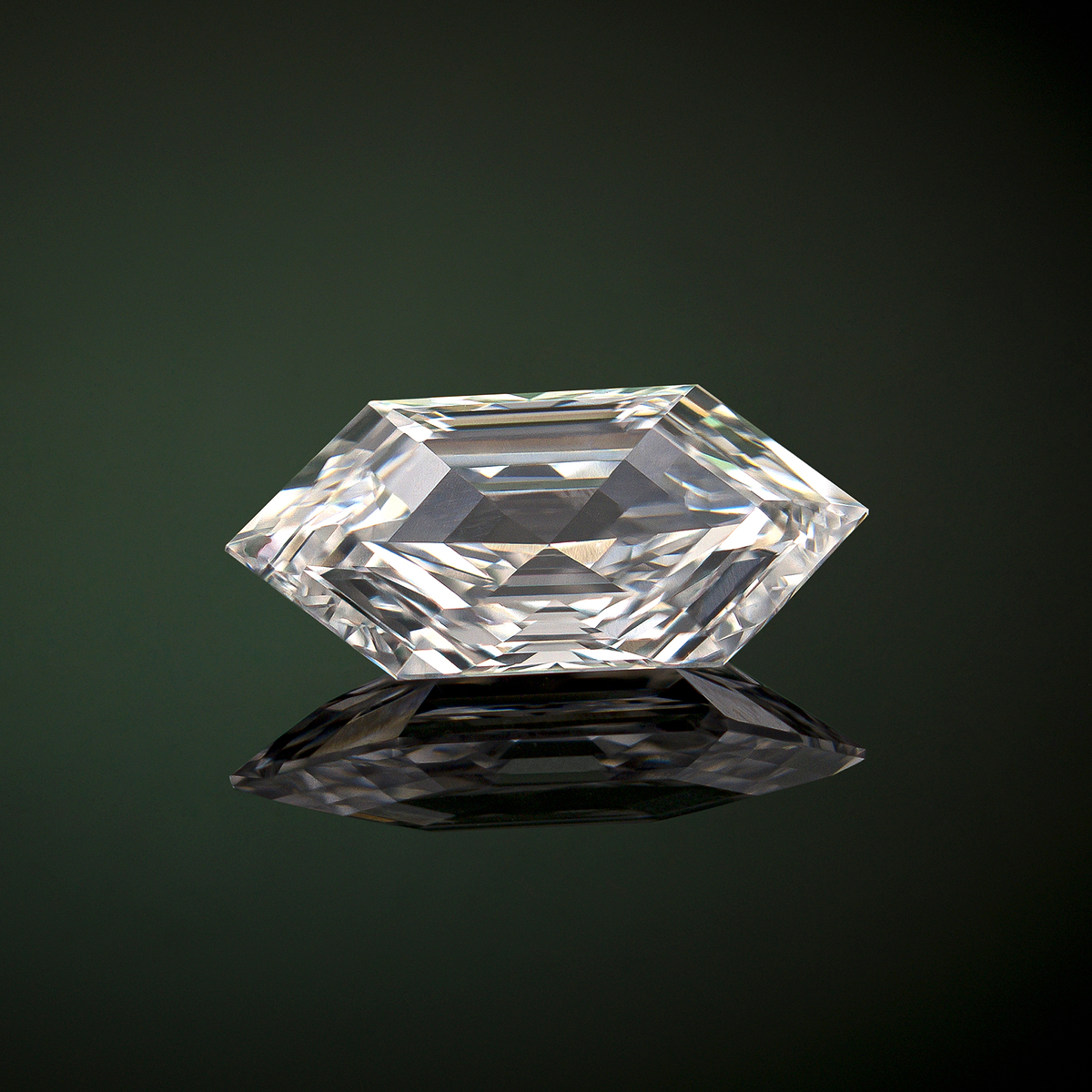 Additional Image 2 for  2 1/2 ctw Dutch Marquise Lab Grown Diamond Vintage Three Stone Engagement Ring