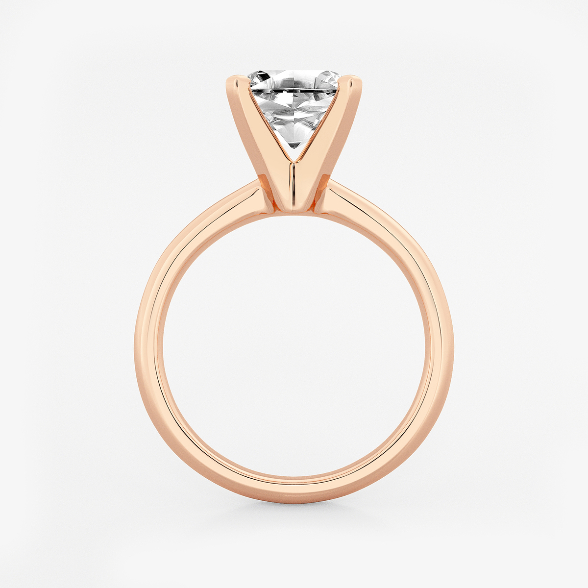 Additional Image 1 for  2 1/2 ctw Asscher Lab Grown Diamond Classic Solitaire Engagement Ring