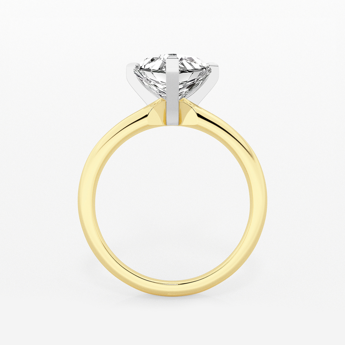 Additional Image 1 for  2 ctw Heart Lab Grown Diamond Classic Solitaire Engagement Ring