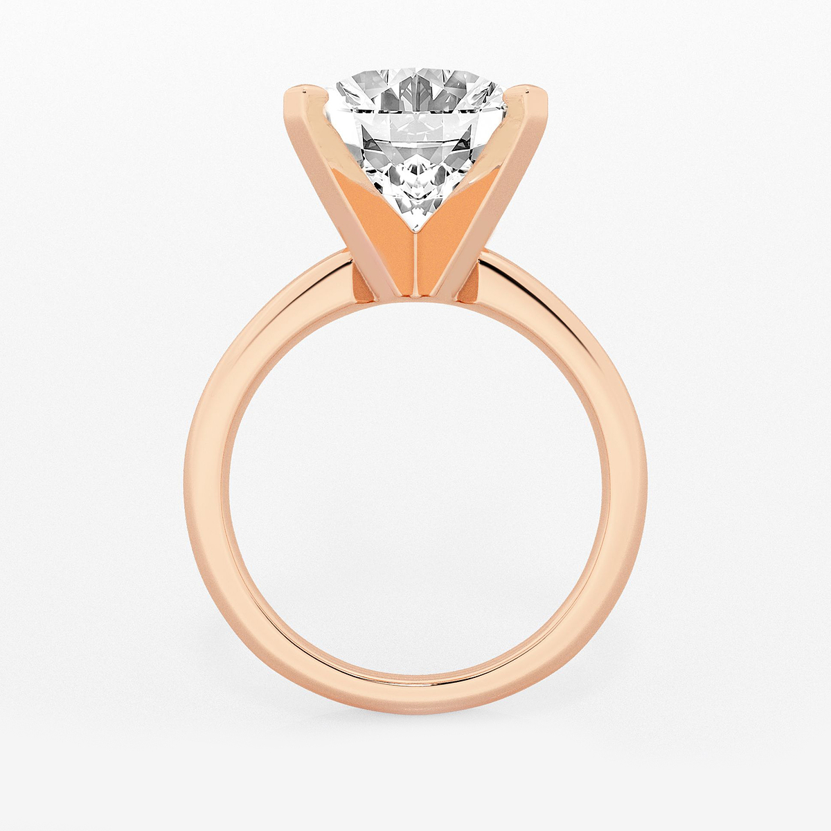 Additional Image 1 for  7 ctw Oval Lab Grown Diamond Classic Solitaire Engagement Ring