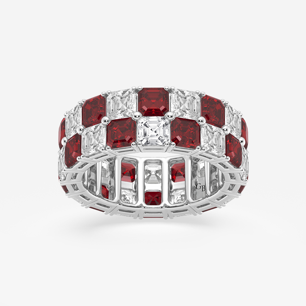 Tagli Diamante Taglio Asscher Celeste 3,6x3,6 Mm Taglio Asscher