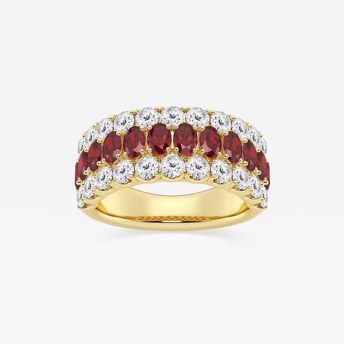 Three Row Ring