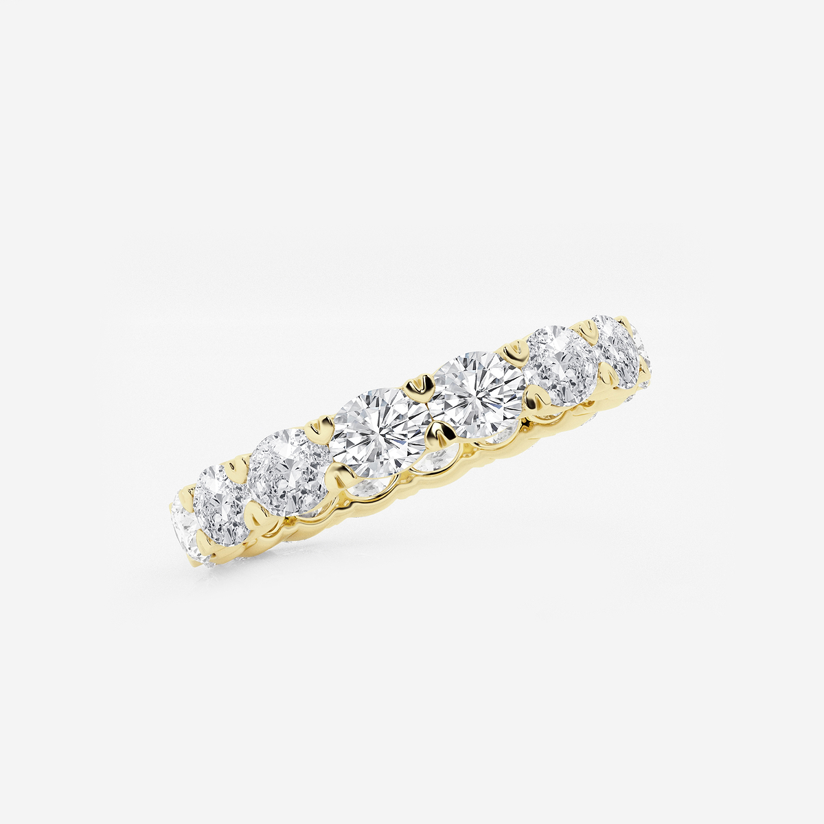 Caroline 2 ctw East-West Oval Lab Grown Diamond Eternity Band