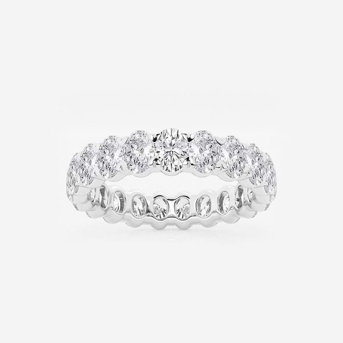 Oval Eternity Band