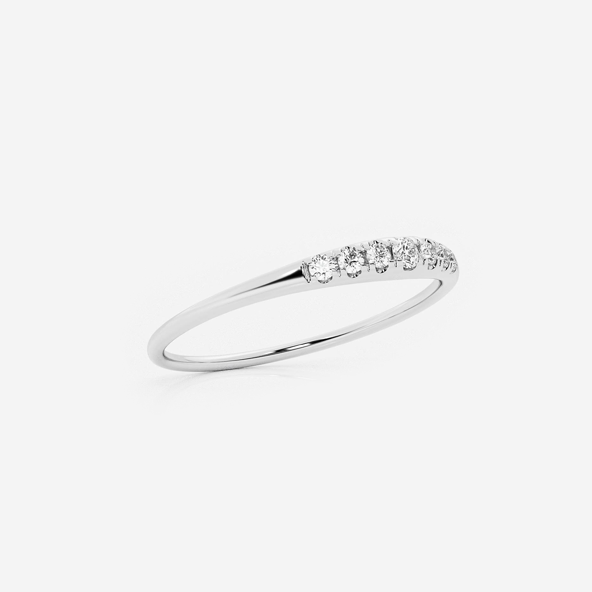 Additional Image 1 for  näas Ethereal 1/15 ctw Round Lab Grown Diamond Pinky Ring