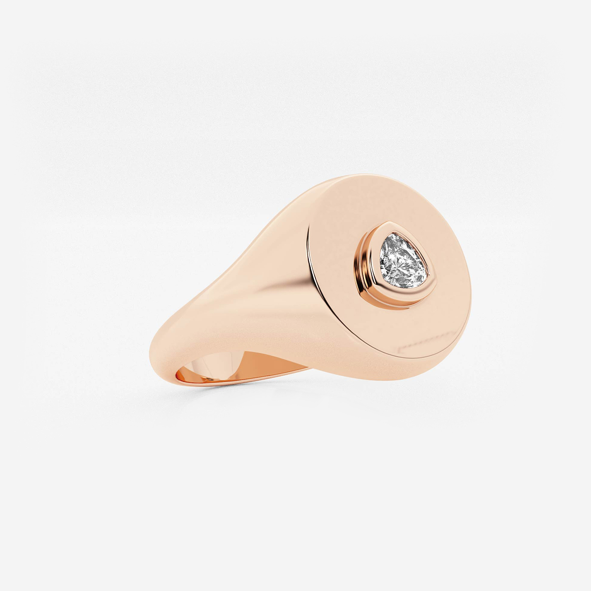 Additional Image 1 for  näas Defining 1/6 ctw Trillion Lab Grown Diamond Signet Ring