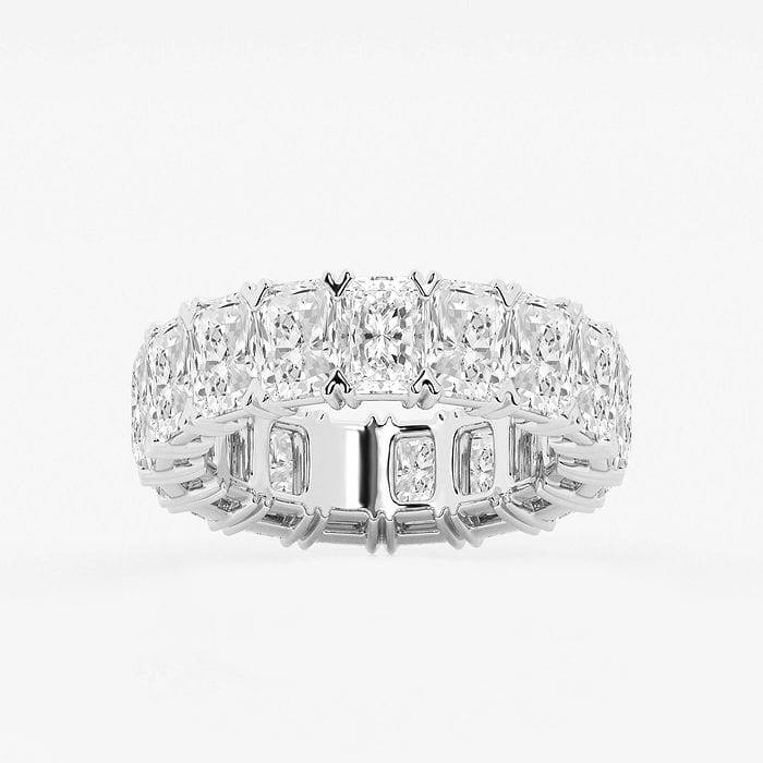 V-Prong Radiant Eternity Band