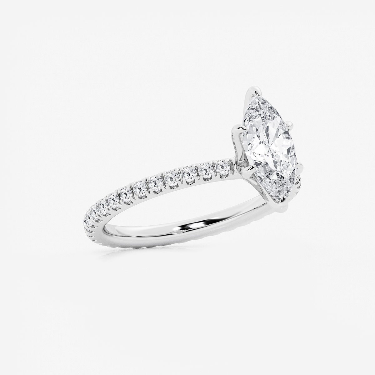 Additional Image 1 for  2 ctw Marquise Lab Grown Diamond Eternity Engagement Ring