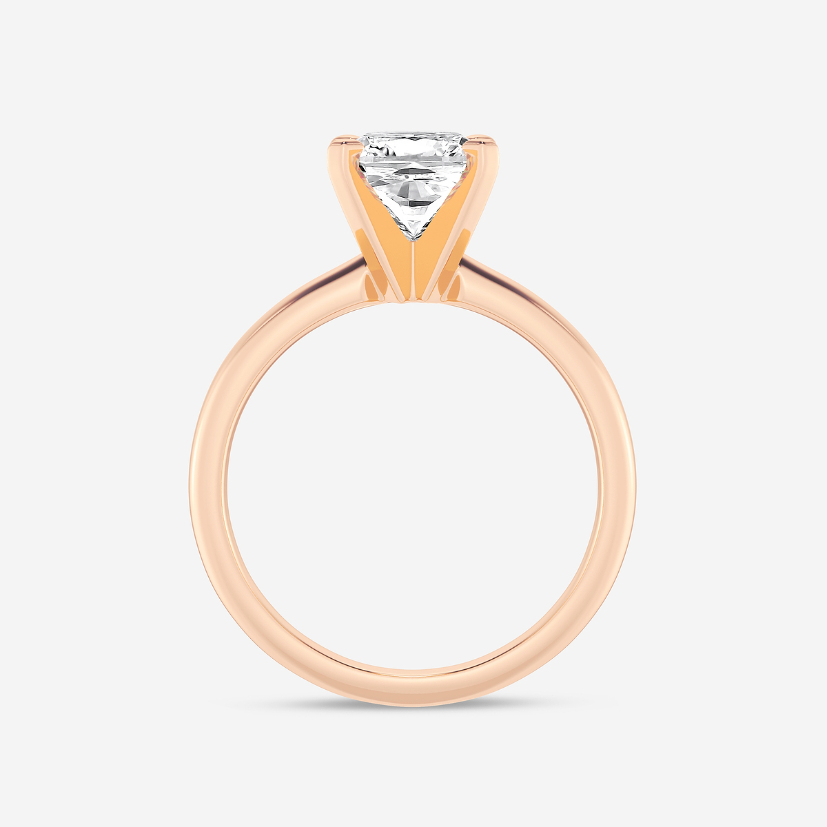Additional Image 1 for  1 1/2 ctw Cushion Lab Grown Diamond Classic Solitaire Engagement Ring