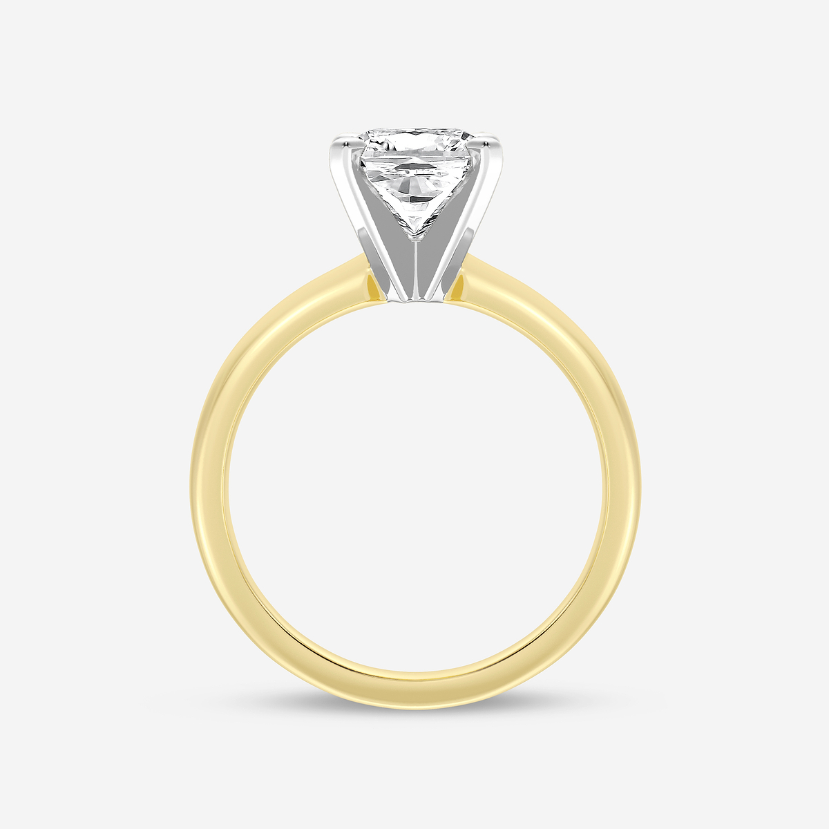 Additional Image 1 for  2 ctw Round Lab Grown Diamond Classic Solitaire Engagement Ring