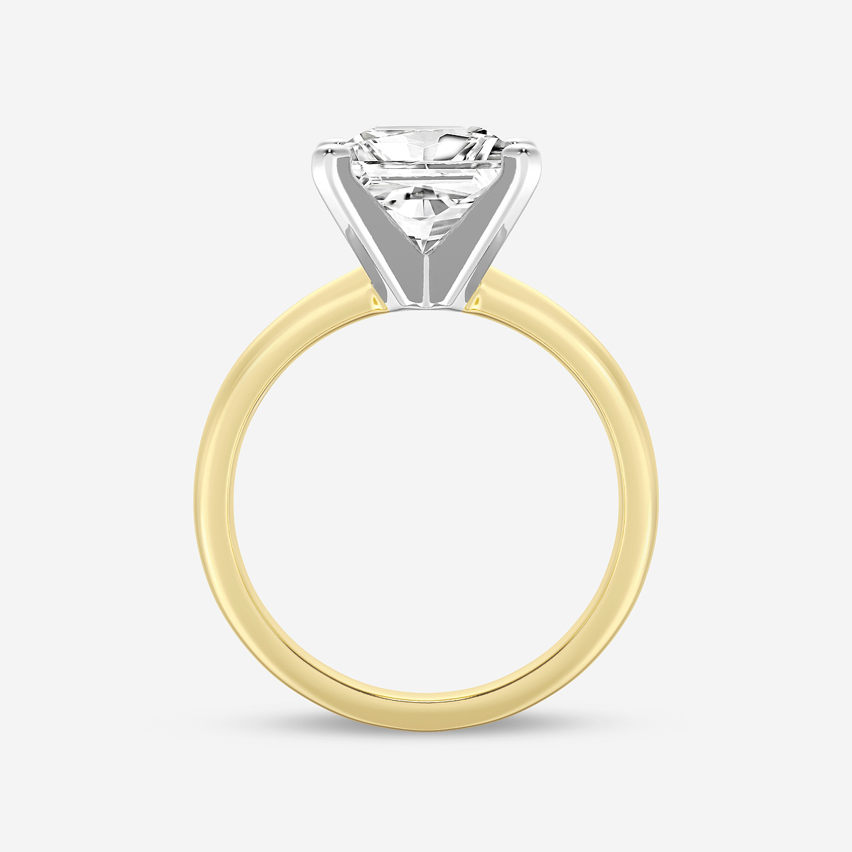 Additional Image 1 for  2 ctw Princess Lab Grown Diamond Classic Solitaire Engagement Ring