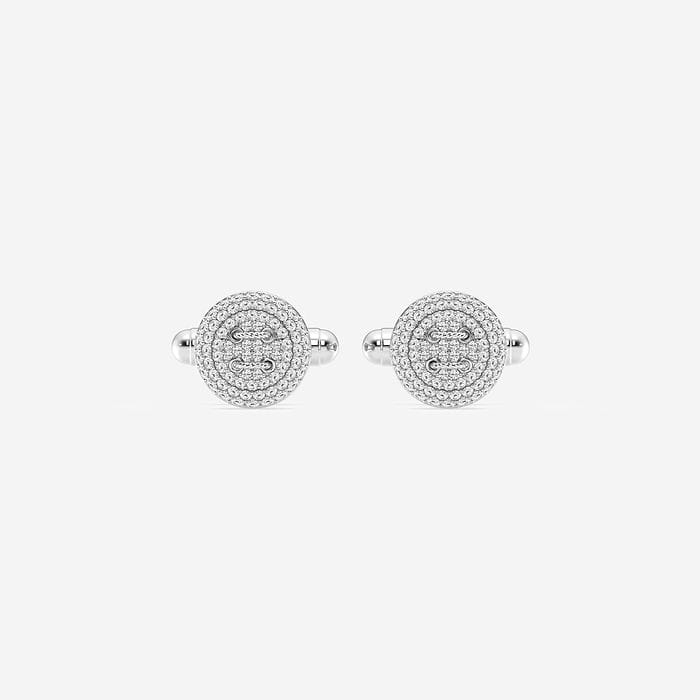 Button Style Round Cufflinks